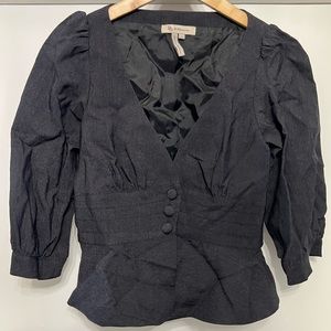 ⭐️BCBGengeration black button blouse